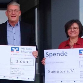 Spenden für kranke Kinder