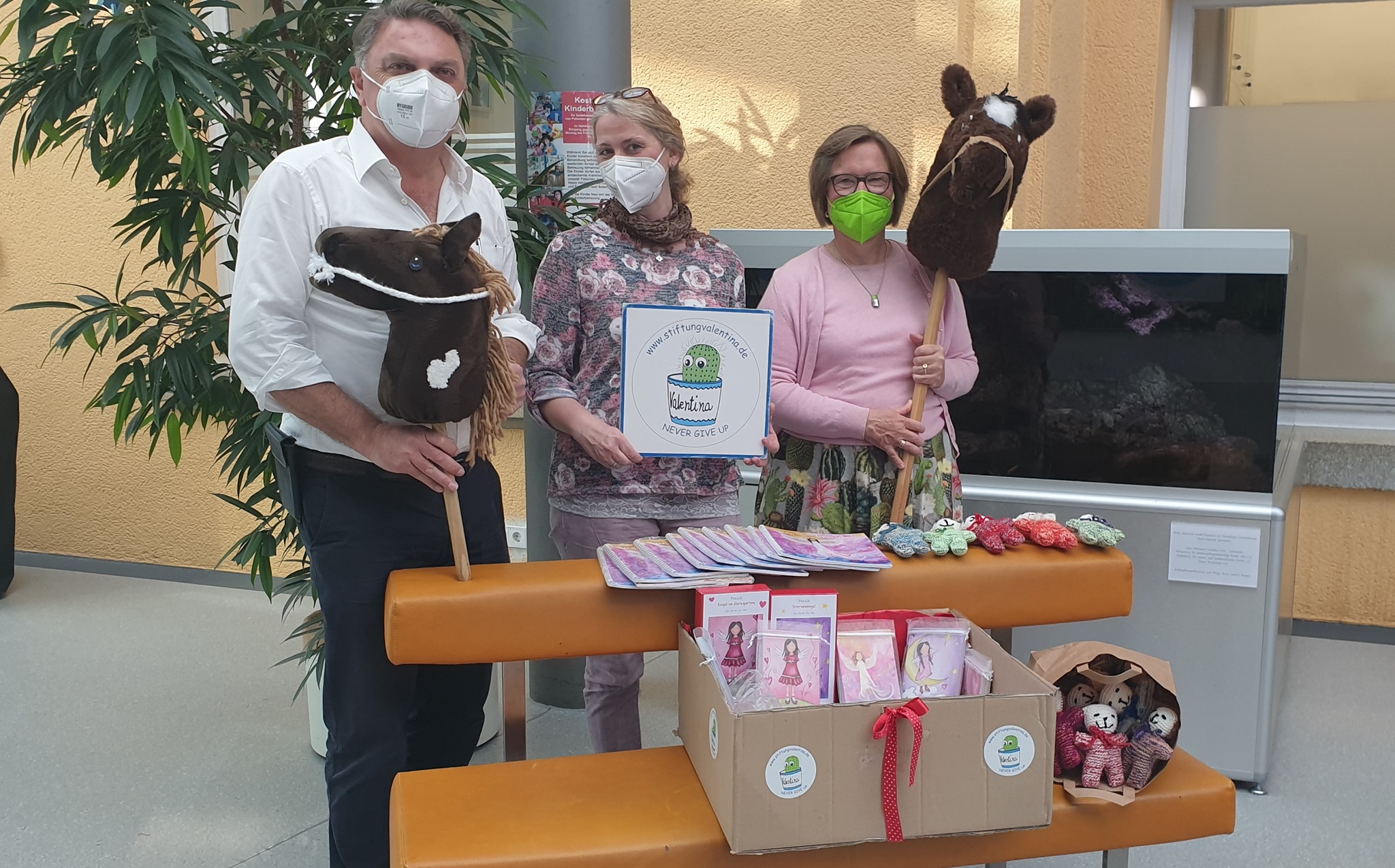 Spenden für schwerkranke Kinder