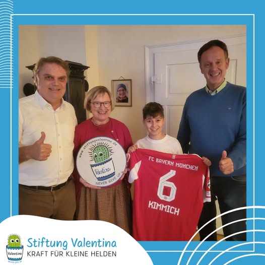kindern helfen: hunke Kimmich-Shirt